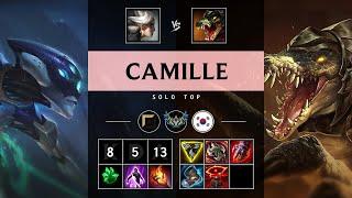 Camille Top vs Renekton - KR Challenger Patch 25.08