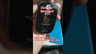 Jio 4g Hotspot #jio #jio4g #jiophone #jiocinema #jio4gplans #jiowifi