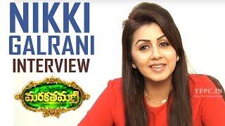 Actress Nikki Galrani Interview About Marakathamani | Interacting With Fans | TFPC