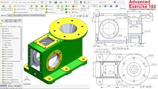 SolidWorks Advanced tutorial Exercise 183