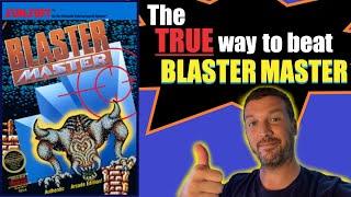 The CORRECT way to beat BLASTER MASTER NES complete walkthrough