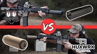 The Best 5.56 K Suppressor? CAT WB VS. HUXWRX Flow 556K