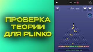 КАК ОБМАНУТЬ 1XSLOTS?! I ПРОВЕРКА ТЕОРИИ ДЛЯ PLINKO В 1XGAMES 1XBET