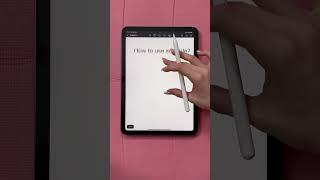 Scribble on your iPad #howto #scribbles #ipad #ipadtips #ipadpencil #writing #handwriting #font