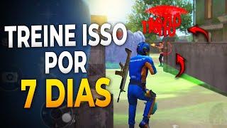 ESSE É O MELHOR TREINAMENTO PARA MELHORAR NO FREE FIRE E FICAR BOM!! FREE FIRE DICAS