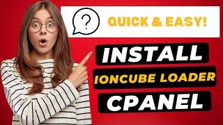 How to install ioncube loader in cPanel (2024)  - Enable ioncube loader cPanel