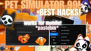 [HALLOWEEN] Pet Simulator 99 Script| Auto Craft Gift|Auto Rank|Auto 100X Egg & More! *PASTEBIN*