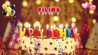 FILINE Happy Birthday Song – Happy Birthday to You