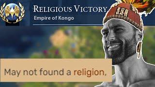 I Won A Religious Victory Without A Religion In Civilization 6