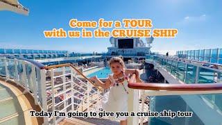 Here’s our CRUISE SHIP tour by Jette!! ️