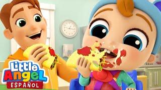 ¡Aprendamos a Comer Muy Bien! ️   | Canciones Infantiles de Bebé Juan | Little Angel Español