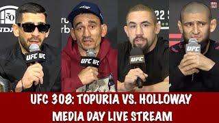 UFC 308: Topuria vs. Holloway Media Day Live Stream