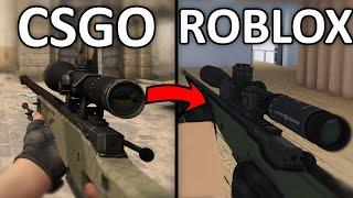 roblox CSGO is actually kind of fun...