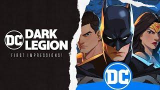 DC: Dark Legion: First Impressions & Gameplay!