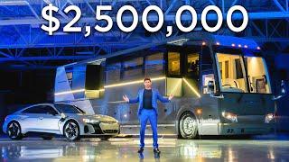 I LIVED IN The Most EXPENSIVE Motorhome in the World!