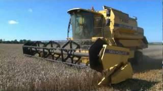 HARVESTING WHEAT -  from ' bee bright - OUT AND ABOUT ON THE FARM - INCREDIBLE CROPS!'