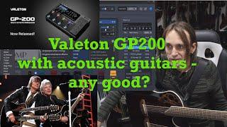 Valeton GP 200 with acoustic guitar?  - Ovation CSE Doubleneck