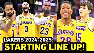 Solid nitong "PROJECTED FIRST FIVE" ng Lakers! para sa paparating na 2024-2025 season!