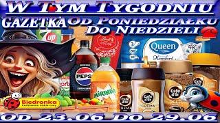  BIEDRONKA | Nowa Gazetka Promocyjna od 23.06.2025 – Tygodniowe Okazje, Które Się Opłacają!