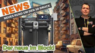 Neuer Multicolor Drucker im Block, Flashforge AD5X, neues zum K2, ELEGOO Centauri Carbon, Qidi Plus4