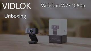 VIDLOK Webcam W77 1080p - UNBOXING | TheAgusCTS