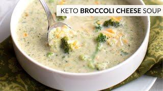 CLASSIC KETO Broccoli Cheese Soup! Panera Copycat Recipe