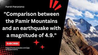 Earthquake with a magnitude of 4.9 occurred in Khorugh || زلزله‌ای || Заминларза дар Хоруғ