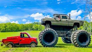 Worlds Smallest Truck vs Worlds Largest Truck