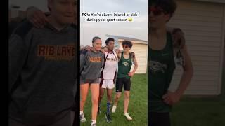 When you’re injured or sick during your sport season  #running #trackathlete