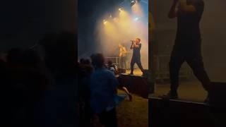 Big circle pit at small festival Up in the Gallery live  #live #guitar #drums #music #bass