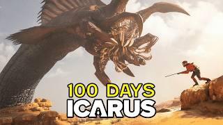 I Spent 100 Days in ICARUS... Here's What Happened!