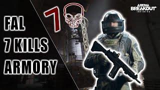 Crazy 7 kill raid in Armory #arenabreakoutinfinite #arenabreakout  #eft #tarkov  #abi