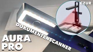 Gutes Werkzeug für "VIEL SCANNER"- CZUR AURA Pro 14 MP Dokumenten & Bücher Scanner - UNBOXING & TEST