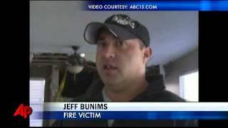 Ariz. Man Learns About Burned House on Facebook