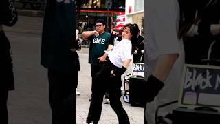 [STREET ARTIST] ALINA. CUTE FIRST (LOVE ME LIKE THIS) HONGDAE BUSKING. 230503.