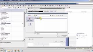 Cognos Report Studio Tab Report Using Drill Through