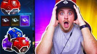 Opening ALL of My *NEW* SEASON 3 REWARDS in Rocket League! | IMPORT DROP & MORE!