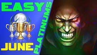 Easiest Platinum Games For PS4 | June 2019 | Price/Time/Difficulty/Stacks | Easy Trophies