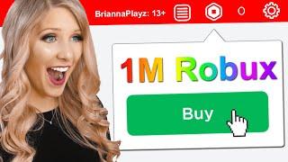 I Spent $1,000,000 Robux! (Roblox)