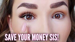 DIY Permanent Eyelash Extensions That ANYONE CAN DO!!! 