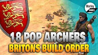 The BEST Britons Archer Opening AOE2 Build Order for 2023 - NO DEER!