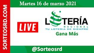 Lotería Nacional Gana Más en VIVO │ Martes 16 de marzo 2021 – 2:30 P.M.