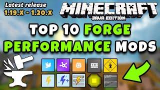 Top 10 Best Forge Performance FPS Boost Mods 1.19.2, 1.19.3, 1.20, 1.21 (Boost Your FPS!)