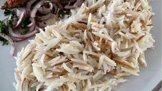 Turkish Rice Pilaf Recipe (Pilav) - Episode 515 - Baking with Eda