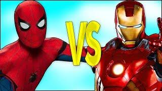 SPIDERMAN VS IRONMAN | СУПЕР РЭП БИТВА | Человек-Паук ПРОТИВ Железный Человек смотреть