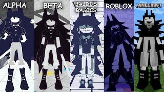 FPE: Alpha vs Beta vs Baldi's Mod vs Roblox Mod vs Minecraft Mod