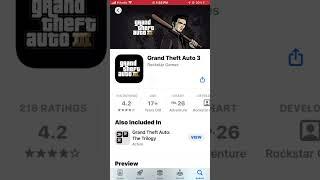 Download gta 3 on the iphone                                                            #appleiphone