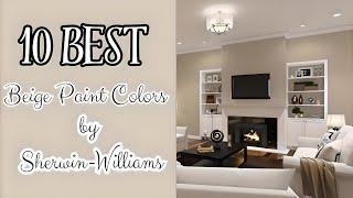 10 Best Beige Paint Colors by Sherwin-Williams | 2025 Interior Color Trends