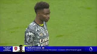 BUKAYO SAKA IS BACK FOR ARSENAL