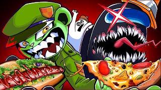 MUKBANG vs Friday Night Funkin 12 (feat. Flippy, Impostor) | GH'S ANIMATION